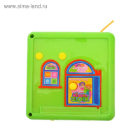 Развивающая игрушка сортер-каталка &laquo;Домик&raquo;, цвета МИКС