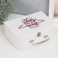 Шкатулка картон сундучок "Мама ангела" 25х10х18,5 см Шкатулка картон сундучок "Мама ангела" 25х10х18,5 см