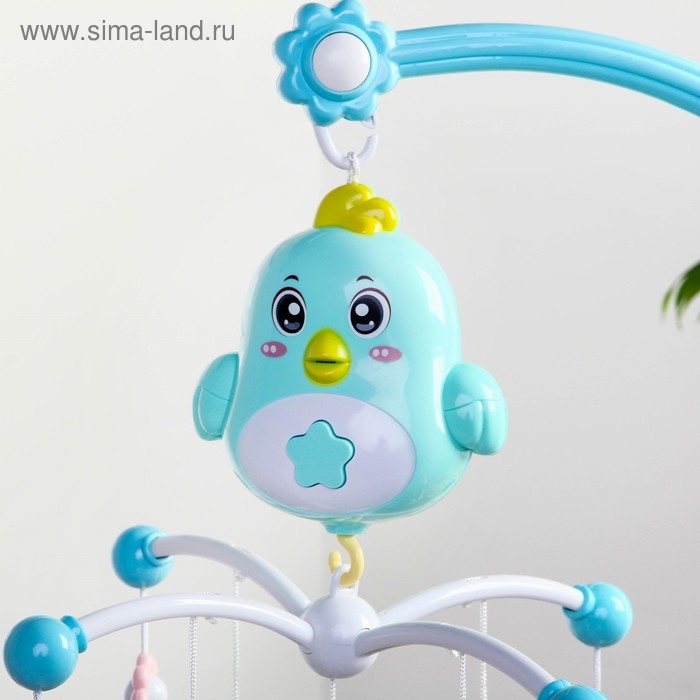 Мобиль музыкальный на кроватку &laquo;Цыплёнок&raquo;, работает от батареек