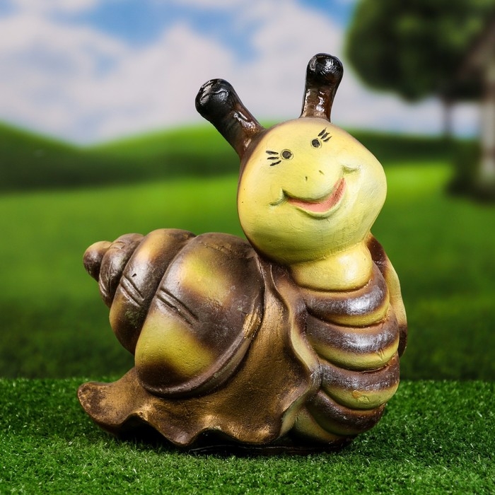 Садовая фигура Садовая фигура "Улитка" 27х15х27см