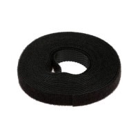 Лента-липучка для проводов 3000Х10Х1,5 мм ТУНДРА, цвет черный, 1 шт. Лента-липучка для проводов 3000Х10Х1,5 мм ТУНДРА, цвет черный, 1 шт.