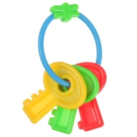 Погремушка «Ключики яркие», Крошка Я Погремушка «Ключики яркие», Крошка Я