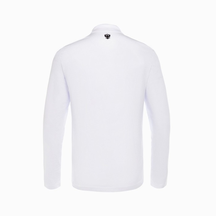 Поло с длинным рукавом President, размер L, цвет белый Поло с длинным рукавом President, размер L, цвет белый