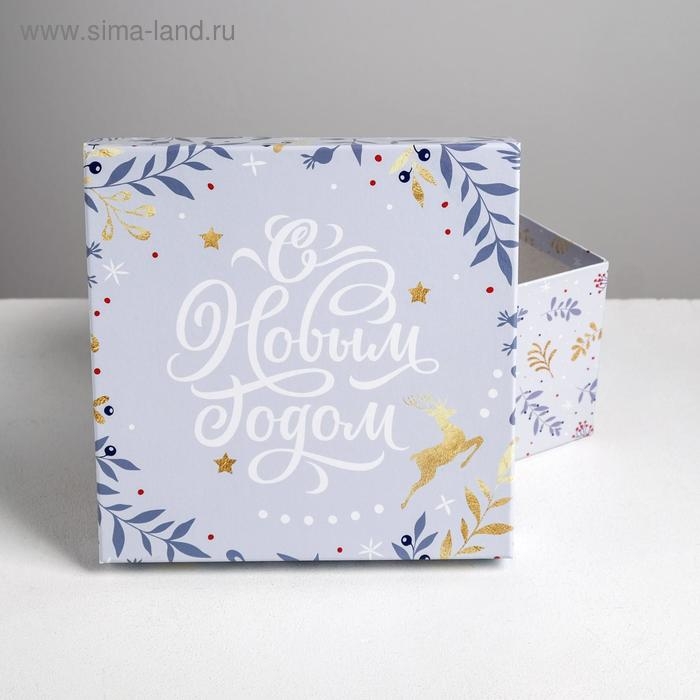 Набор подарочных коробок 6 в 1 &laquo;Нежность&raquo;, 10 х 10 х 6 - 20 х 20 х 11 см , Новый год