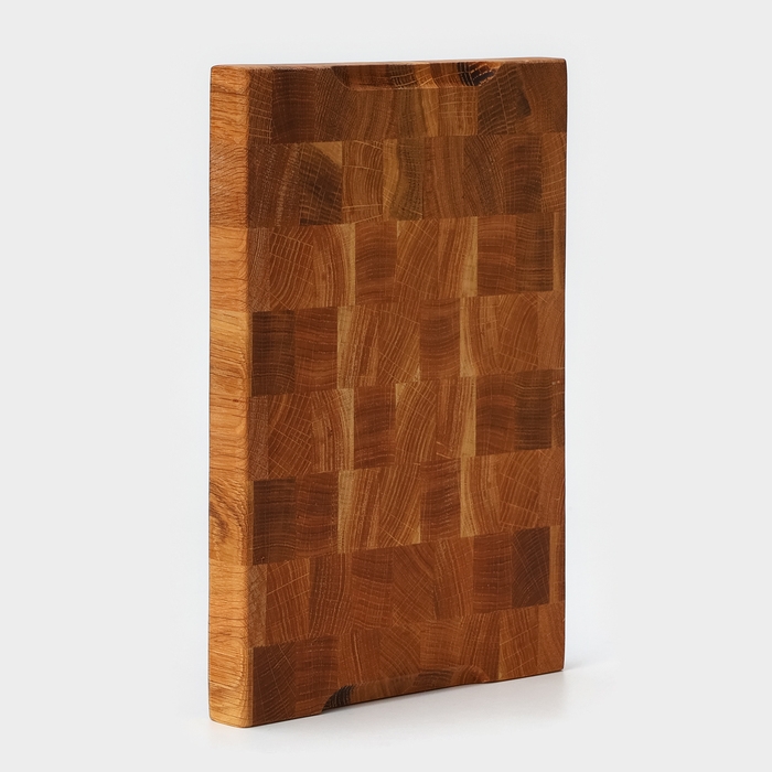 Доска разделочная Magistro premium, торцевая ясень, 30×20×2,5 см, в крафтовой коробке Доска разделочная Magistro premium, торцевая ясень, 30×20×2,5 см, в крафтовой коробке