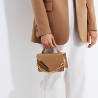 Сумка мессенджер на молнии, цвет бежевый Сумка мессенджер на молнии, цвет бежевый