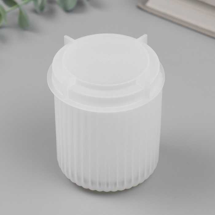 Молд силикон Молд силикон "Шкатулка. Рельеф" с крышкой 7,5х7,5х7,8 см