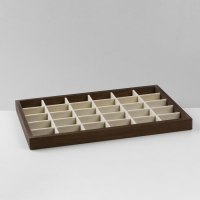 Подставка для украшений «Эко» 30 мест, 35,2×24,3×2,6 см, цвет бежевый в дереве Подставка для украшений «Эко» 30 мест, 35,2×24,3×2,6 см, цвет бежевый в дереве