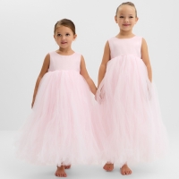 Платье детское нарядное KAFTAN рост 90, пыльно-розовый Платье детское нарядное KAFTAN рост 90, пыльно-розовый