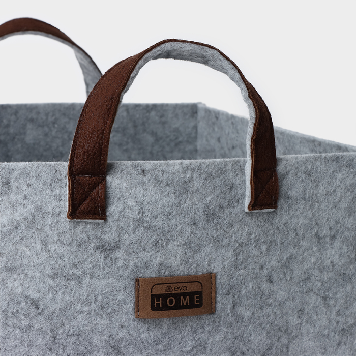 Корзина для хранения Eva Elegance, 30&times;30&times;50 см, цвет серый