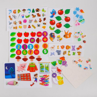 Развивающие игры на липучках для детей «Большой подарочный обучающий набор» Развивающие игры на липучках для детей «Большой подарочный обучающий набор»