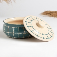 Пельменница "Псковская" малая, 1,25л / 19х12см, классика