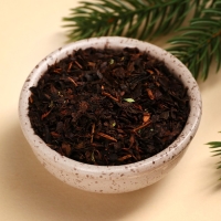 Новый год! Чай чёрный &laquo;Поздравин ультра&raquo;, вкус: мята, 20 г.