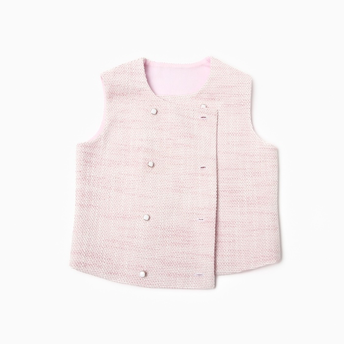 Жилетка для девочки, MINAKU :Party Dress, цвет розовый, рост 140 см