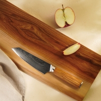 Нож кухонный SL Home «Оливия», шеф, лезвие 16 см, дамасская сталь, цвет коричневый Нож кухонный SL Home «Оливия», шеф, лезвие 16 см, дамасская сталь, цвет коричневый