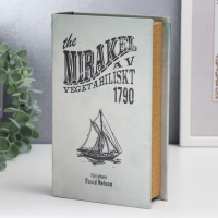 Сейф-книга дерево кожзам "Корабль. Чудо. Девид Нельсон" 21х13х5 см Сейф-книга дерево кожзам "Корабль. Чудо. Девид Нельсон" 21х13х5 см