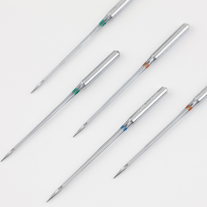 Иглы для бытовых швейных машин, универсальные, №70-90, 5 шт Иглы для бытовых швейных машин, универсальные, №70-90, 5 шт