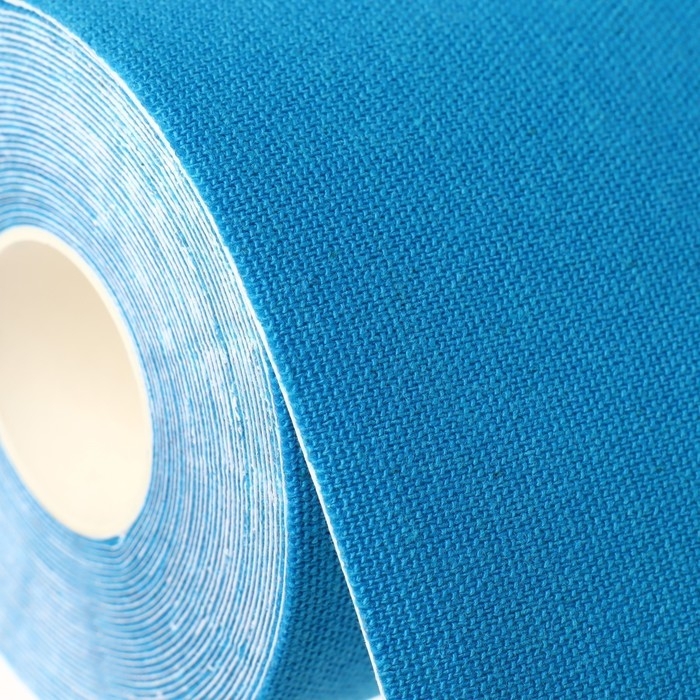 Кинезио - тейп, 7,5 см &times; 5 м, цвет синий