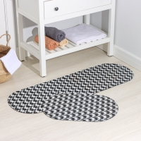 Коврики для дома SAVANNA &laquo;Лапка&raquo;, 2 шт: 40&times;120 см, 40&times;60 см