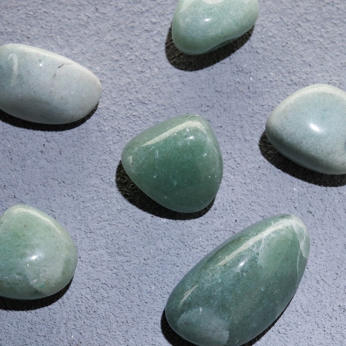 Набор для творчества Набор для творчества "Зелёный авантюрин", галтовка, фракция 2-3 см, 100 г