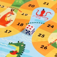 Настольная игра &laquo;Веселые ходилки&raquo;, 4 в 1