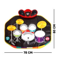 Музыкальный коврик «Барабанная установка», 78 × 60 см Музыкальный коврик «Барабанная установка», 78 × 60 см