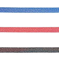 Ошейник мягкий "Андромеда" 31 х 1 см, искусственная кожа, микс цветов