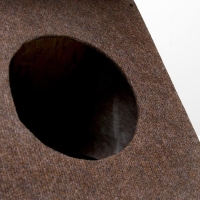 Домик для кошек с когтеточкой "Икс", раскладной с гамаком, ковролин, микс цветов Домик для кошек с когтеточкой "Икс", раскладной с гамаком, ковролин, микс цветов