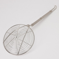 Шумовка для фритюра из нержавеющей стали, 53×20 см, толщина 3 мм, 201 марка стали Шумовка для фритюра из нержавеющей стали, 53×20 см, толщина 3 мм, 201 марка стали