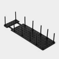 Органайзер для ящиков с регулировкой размера, 45×15×10 см, цвет чёрный Органайзер для ящиков с регулировкой размера, 45×15×10 см, цвет чёрный