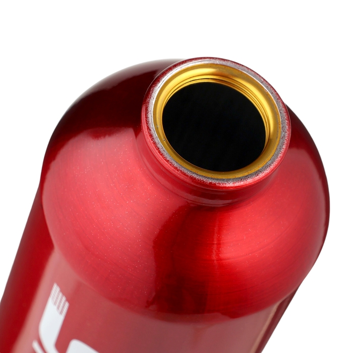 Бутылка для воды, 650 мл, Бутылка для воды, 650 мл, "Мастер К", 21 х 7 см, корпус из алюминия.красная