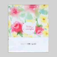 Пакет подарочный ламинированный, упаковка, &laquo;Тебе с любовью&raquo;, 40 х 49 х 15 см