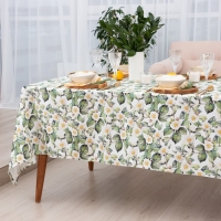 Скатерть Этель Сamellia 145х220 см, 100% хлопок, саржа 190 г/м2