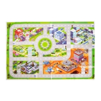 Набор игровой «Дорожная служба», машинки 12 штук, дорожные знаки, игровое поле Набор игровой «Дорожная служба», машинки 12 штук, дорожные знаки, игровое поле