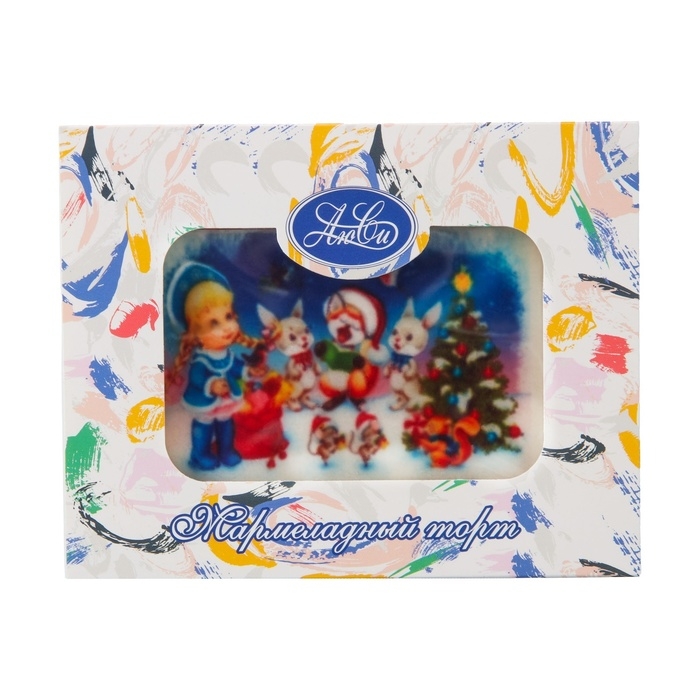 Мармеладный торт "Новый год", МИКС, 180 г