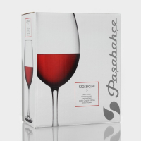 Набор стеклянных бокалов для вина Classique, 630 мл, 2 шт Набор стеклянных бокалов для вина Classique, 630 мл, 2 шт