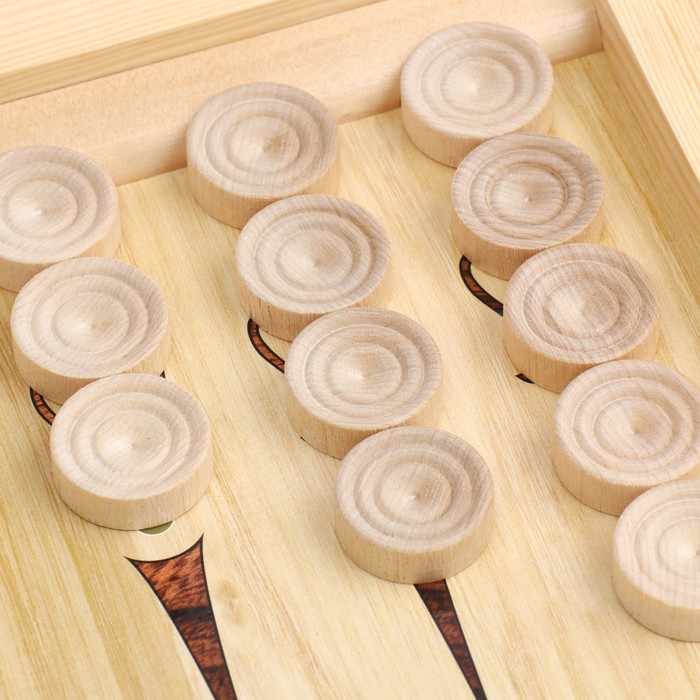 Нарды деревянные большие, с шашками Нарды деревянные большие, с шашками "Восточные", настольная игра, 60 х 60 см