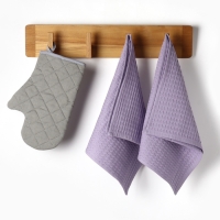 Набор кухонный Liberty варежка 18х28см, полотенце вафля 2 шт. 35х60см