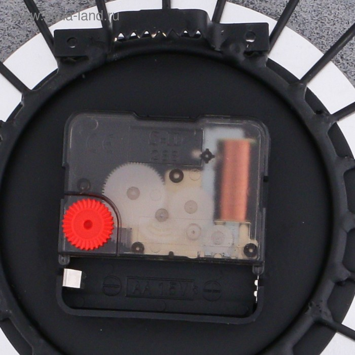 Часы настенные, серия:Ажур, Часы настенные, серия:Ажур, "Зеркальные лепестки", плавный ход, d-10 см, 40 х 40 см