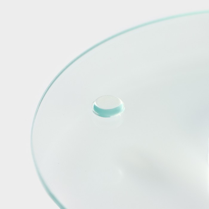 Подставка стеклянная для торта вращающаяся Доляна «Лаванда», d=32 см ㅤ Подставка стеклянная для торта вращающаяся Доляна «Лаванда», d=32 см ㅤ