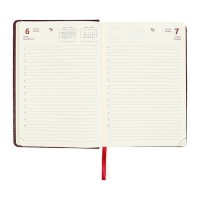 Ежедневник датированный 2024 A5 176 листов, deVENTE.Wild, твёрдая обложка из искусственной кожи, золотой срез, ляссе, кремовый блок 70 г/м2, бордовый Ежедневник датированный 2024 A5 176 листов, deVENTE.Wild, твёрдая обложка из искусственной кожи, золотой срез, ляссе, кремовый блок 70 г/м2, бордовый