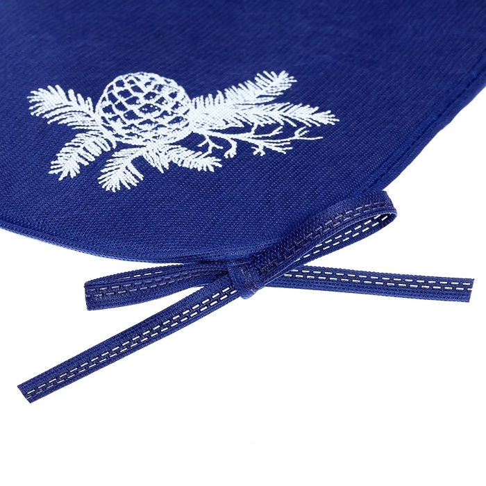 Сиденье для санок - матрас, универсальное, с кнопками, цвет синий Сиденье для санок - матрас, универсальное, с кнопками, цвет синий