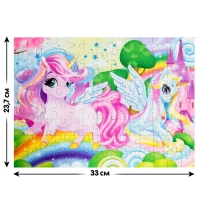 Пазл &laquo;Мир единорогов&raquo;, 104 элемента