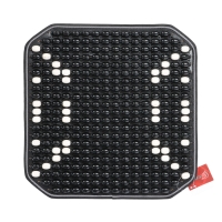 Накидка-массажер на сиденье 41&times;41 см, дерево, черный