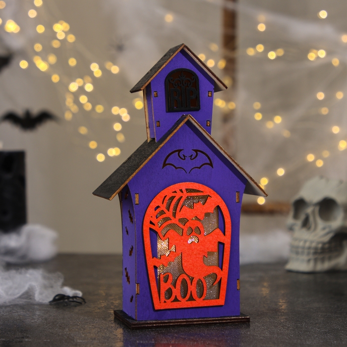 Декор с подсветкой «Дом криков», 7 × 12 × 21 см Декор с подсветкой «Дом криков», 7 × 12 × 21 см