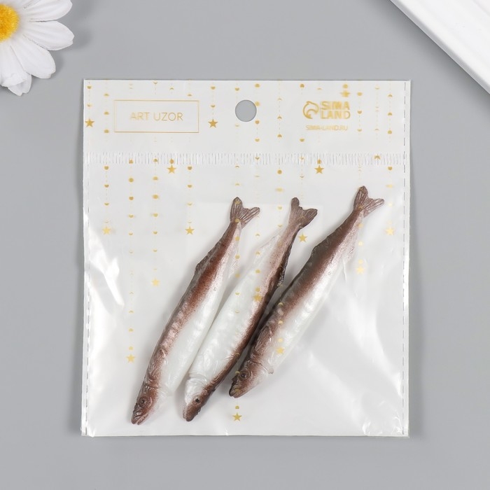 Декор для творчества PVC "Килька" 8,5х1,5х0,9 см