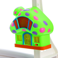 Мобиль музыкальный на кроватку «Пряничный домик. Птички погремушки», заводной, Крошка Я Мобиль музыкальный на кроватку «Пряничный домик. Птички погремушки», заводной, Крошка Я