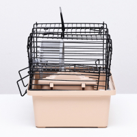 Клетка-мини для грызунов "Пижон" №2, укомплектованная, 27 х 15 х 16 см, бежевая Клетка-мини для грызунов "Пижон" №2, укомплектованная, 27 х 15 х 16 см, бежевая
