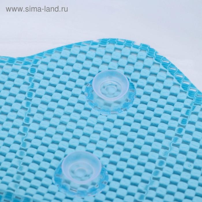 Подушка для ванны с присосками «Лотос», 33×33 см, цвет МИКС Подушка для ванны с присосками «Лотос», 33×33 см, цвет МИКС