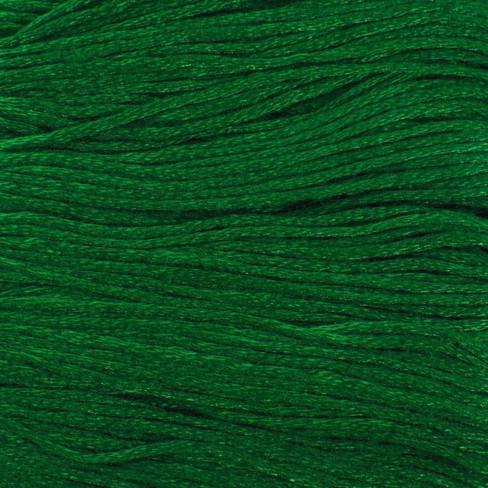 Набор ниток мулине №3818, 8 &plusmn; 1 м, 6 шт, цвет малахитовый